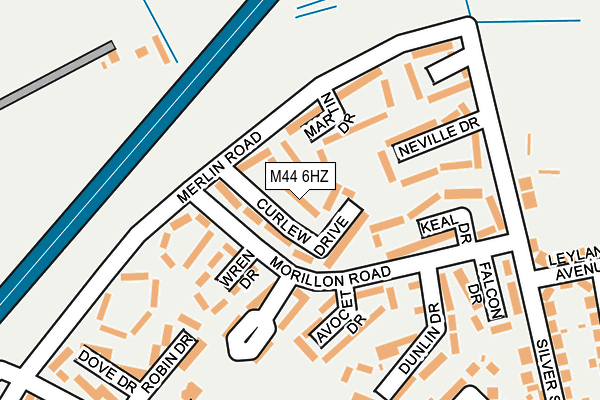 M44 6HZ map - OS OpenMap – Local (Ordnance Survey) M44 6HZ map - OS OpenMap – Local (Ordnance Survey)