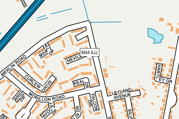 M44 6JJ map - OS OpenMap – Local (Ordnance Survey) M44 6JJ map - OS OpenMap – Local (Ordnance Survey)