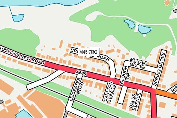 M45 7RQ map - OS OpenMap – Local (Ordnance Survey) M45 7RQ map - OS OpenMap – Local (Ordnance Survey)