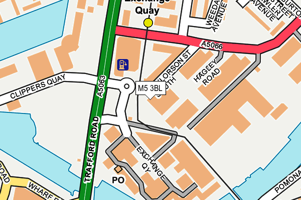 M5 3BL map - OS OpenMap – Local (Ordnance Survey) M5 3BL map - OS OpenMap – Local (Ordnance Survey)