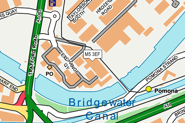 M5 3EF map - OS OpenMap – Local (Ordnance Survey) M5 3EF map - OS OpenMap – Local (Ordnance Survey)