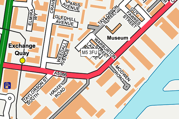 M5 3FU map - OS OpenMap – Local (Ordnance Survey) M5 3FU map - OS OpenMap – Local (Ordnance Survey)