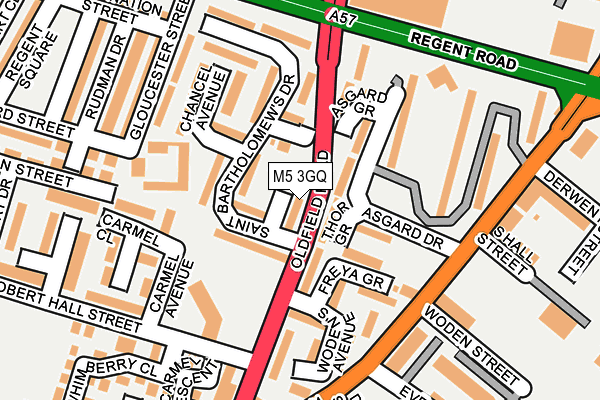 M5 3GQ map - OS OpenMap – Local (Ordnance Survey) M5 3GQ map - OS OpenMap – Local (Ordnance Survey)