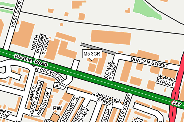 M5 3GR map - OS OpenMap – Local (Ordnance Survey) M5 3GR map - OS OpenMap – Local (Ordnance Survey)