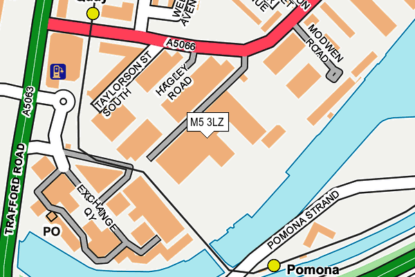 M5 3LZ map - OS OpenMap – Local (Ordnance Survey) M5 3LZ map - OS OpenMap – Local (Ordnance Survey)