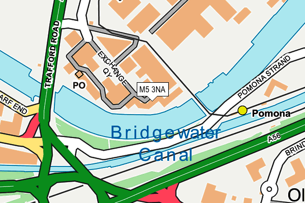 M5 3NA map - OS OpenMap – Local (Ordnance Survey) M5 3NA map - OS OpenMap – Local (Ordnance Survey)