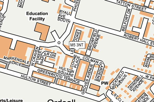 M5 3NT map - OS OpenMap – Local (Ordnance Survey) M5 3NT map - OS OpenMap – Local (Ordnance Survey)