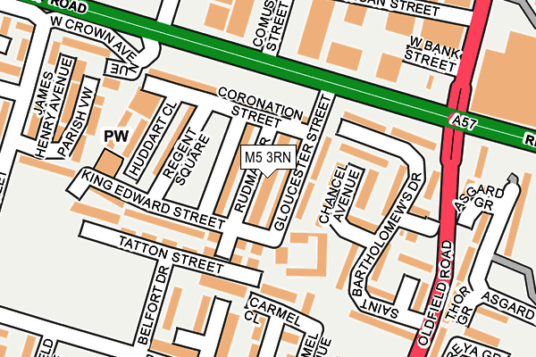 M5 3RN map - OS OpenMap – Local (Ordnance Survey) M5 3RN map - OS OpenMap – Local (Ordnance Survey)