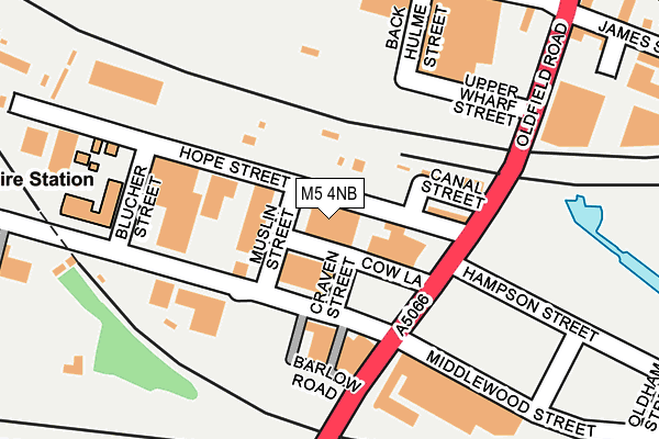 M5 4NB map - OS OpenMap – Local (Ordnance Survey) M5 4NB map - OS OpenMap – Local (Ordnance Survey)