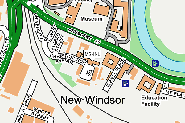 M5 4NL map - OS OpenMap – Local (Ordnance Survey) M5 4NL map - OS OpenMap – Local (Ordnance Survey)