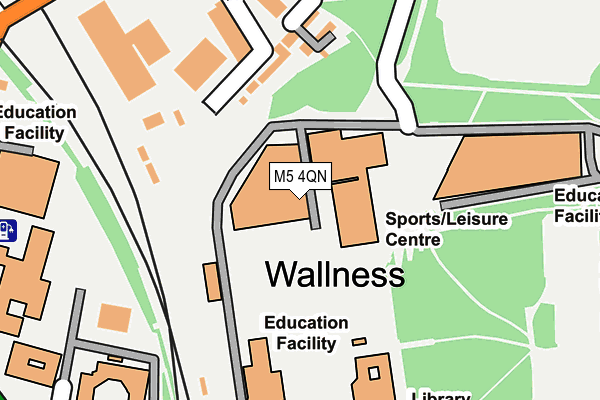M5 4QN map - OS OpenMap – Local (Ordnance Survey) M5 4QN map - OS OpenMap – Local (Ordnance Survey)