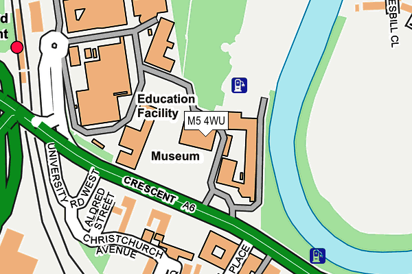 M5 4WU map - OS OpenMap – Local (Ordnance Survey) M5 4WU map - OS OpenMap – Local (Ordnance Survey)