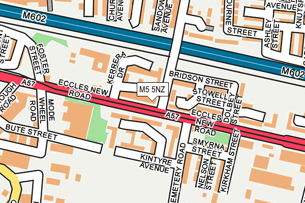 M5 5NZ map - OS OpenMap – Local (Ordnance Survey) M5 5NZ map - OS OpenMap – Local (Ordnance Survey)