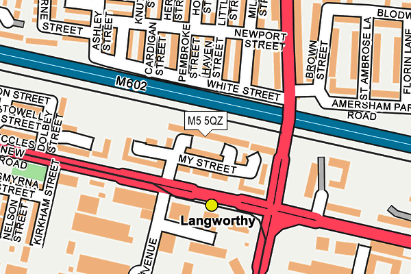 M5 5QZ map - OS OpenMap – Local (Ordnance Survey) M5 5QZ map - OS OpenMap – Local (Ordnance Survey)