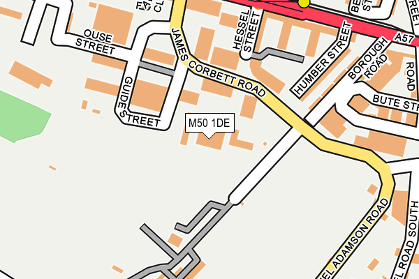 M50 1DE map - OS OpenMap – Local (Ordnance Survey) M50 1DE map - OS OpenMap – Local (Ordnance Survey)