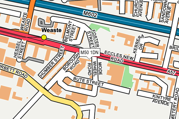 M50 1DN map - OS OpenMap – Local (Ordnance Survey) M50 1DN map - OS OpenMap – Local (Ordnance Survey)