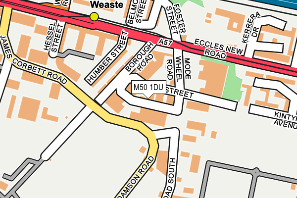 M50 1DU map - OS OpenMap – Local (Ordnance Survey) M50 1DU map - OS OpenMap – Local (Ordnance Survey)