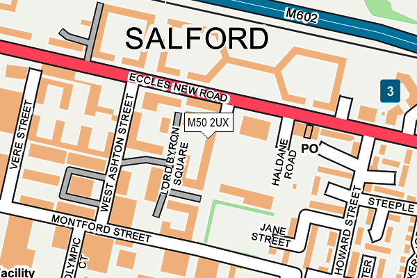 M50 2UX map - OS OpenMap – Local (Ordnance Survey) M50 2UX map - OS OpenMap – Local (Ordnance Survey)