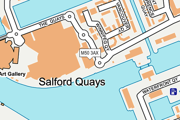 M50 3AX map - OS OpenMap – Local (Ordnance Survey) M50 3AX map - OS OpenMap – Local (Ordnance Survey)