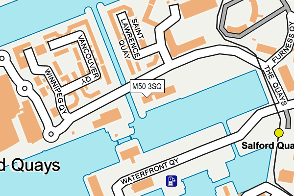 M50 3SQ map - OS OpenMap – Local (Ordnance Survey) M50 3SQ map - OS OpenMap – Local (Ordnance Survey)