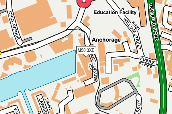M50 3XE map - OS OpenMap – Local (Ordnance Survey) M50 3XE map - OS OpenMap – Local (Ordnance Survey)