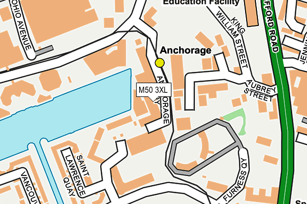 M50 3XL map - OS OpenMap – Local (Ordnance Survey) M50 3XL map - OS OpenMap – Local (Ordnance Survey)
