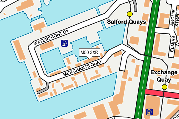 M50 3XR map - OS OpenMap – Local (Ordnance Survey) M50 3XR map - OS OpenMap – Local (Ordnance Survey)