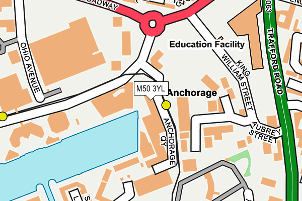 M50 3YL map - OS OpenMap – Local (Ordnance Survey) M50 3YL map - OS OpenMap – Local (Ordnance Survey)