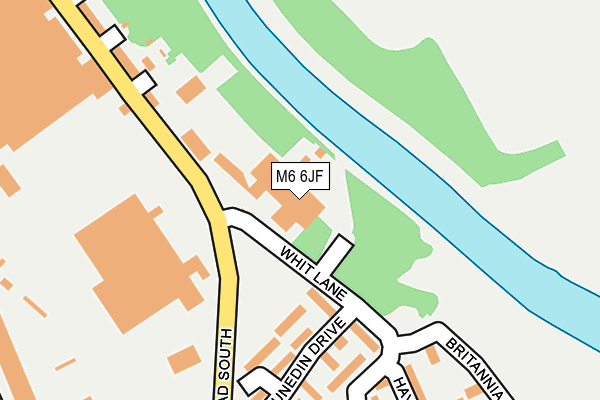M6 6JF map - OS OpenMap – Local (Ordnance Survey) M6 6JF map - OS OpenMap – Local (Ordnance Survey)
