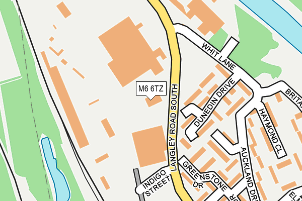 M6 6TZ map - OS OpenMap – Local (Ordnance Survey) M6 6TZ map - OS OpenMap – Local (Ordnance Survey)