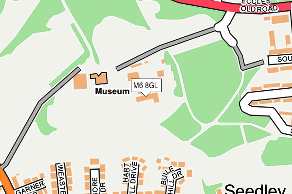 M6 8GL map - OS OpenMap – Local (Ordnance Survey) M6 8GL map - OS OpenMap – Local (Ordnance Survey)