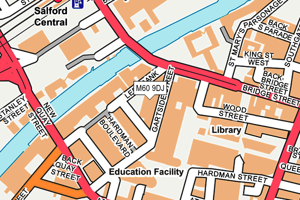 M60 9DJ map - OS OpenMap – Local (Ordnance Survey) M60 9DJ map - OS OpenMap – Local (Ordnance Survey)
