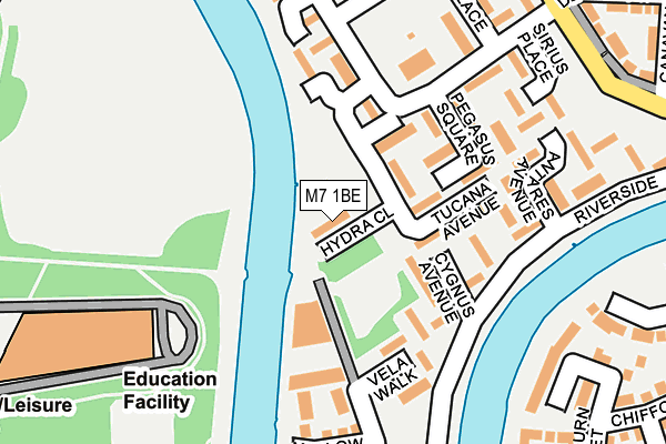M7 1BE map - OS OpenMap – Local (Ordnance Survey) M7 1BE map - OS OpenMap – Local (Ordnance Survey)