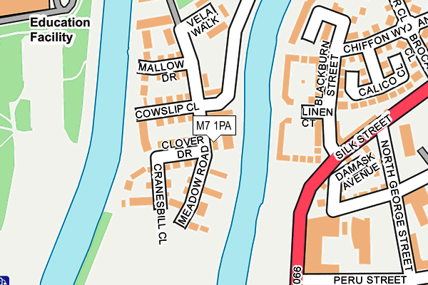 M7 1PA map - OS OpenMap – Local (Ordnance Survey) M7 1PA map - OS OpenMap – Local (Ordnance Survey)