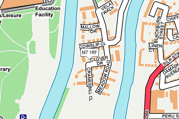 M7 1RF map - OS OpenMap – Local (Ordnance Survey) M7 1RF map - OS OpenMap – Local (Ordnance Survey)