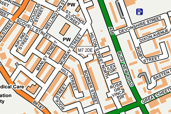 M7 2DE map - OS OpenMap – Local (Ordnance Survey) M7 2DE map - OS OpenMap – Local (Ordnance Survey)