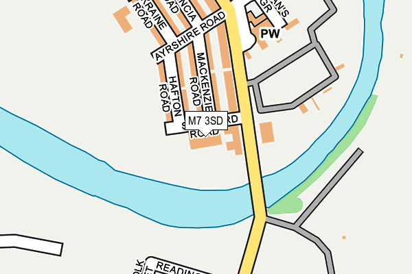M7 3SD map - OS OpenMap – Local (Ordnance Survey) M7 3SD map - OS OpenMap – Local (Ordnance Survey)