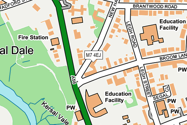 M7 4EJ map - OS OpenMap – Local (Ordnance Survey) M7 4EJ map - OS OpenMap – Local (Ordnance Survey)