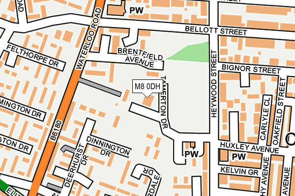 M8 0DH map - OS OpenMap – Local (Ordnance Survey) M8 0DH map - OS OpenMap – Local (Ordnance Survey)