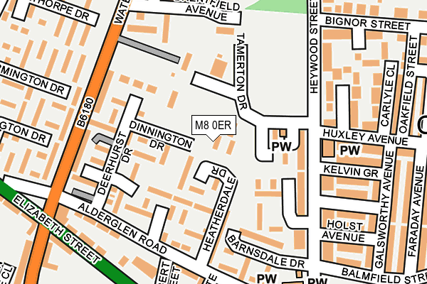 M8 0ER map - OS OpenMap – Local (Ordnance Survey) M8 0ER map - OS OpenMap – Local (Ordnance Survey)