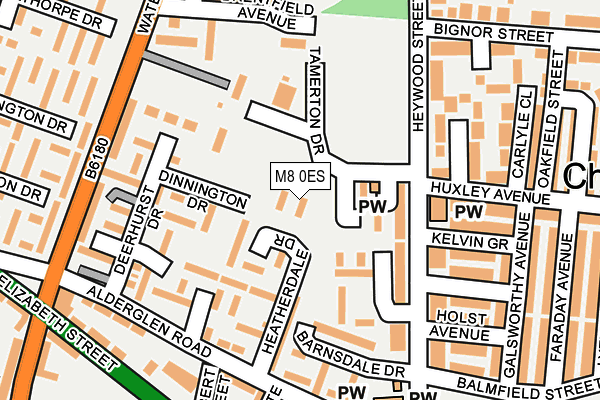 M8 0ES map - OS OpenMap – Local (Ordnance Survey) M8 0ES map - OS OpenMap – Local (Ordnance Survey)