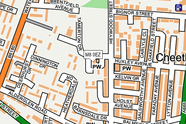 M8 0EZ map - OS OpenMap – Local (Ordnance Survey) M8 0EZ map - OS OpenMap – Local (Ordnance Survey)