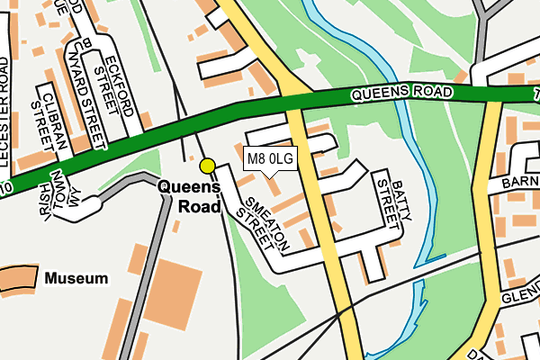 M8 0LG map - OS OpenMap – Local (Ordnance Survey) M8 0LG map - OS OpenMap – Local (Ordnance Survey)