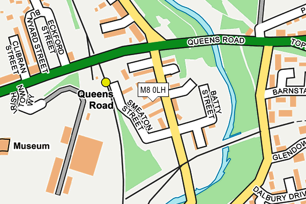 M8 0LH map - OS OpenMap – Local (Ordnance Survey) M8 0LH map - OS OpenMap – Local (Ordnance Survey)