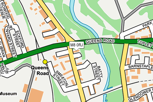 M8 0RJ map - OS OpenMap – Local (Ordnance Survey) M8 0RJ map - OS OpenMap – Local (Ordnance Survey)