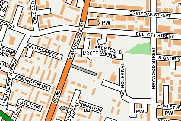 M8 0TF map - OS OpenMap – Local (Ordnance Survey) M8 0TF map - OS OpenMap – Local (Ordnance Survey)