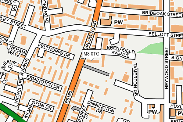 M8 0TG map - OS OpenMap – Local (Ordnance Survey) M8 0TG map - OS OpenMap – Local (Ordnance Survey)
