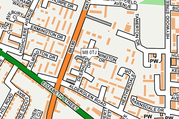 M8 0TJ map - OS OpenMap – Local (Ordnance Survey) M8 0TJ map - OS OpenMap – Local (Ordnance Survey)