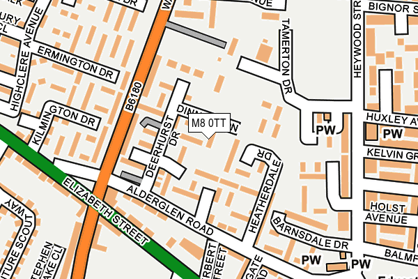 M8 0TT map - OS OpenMap – Local (Ordnance Survey) M8 0TT map - OS OpenMap – Local (Ordnance Survey)