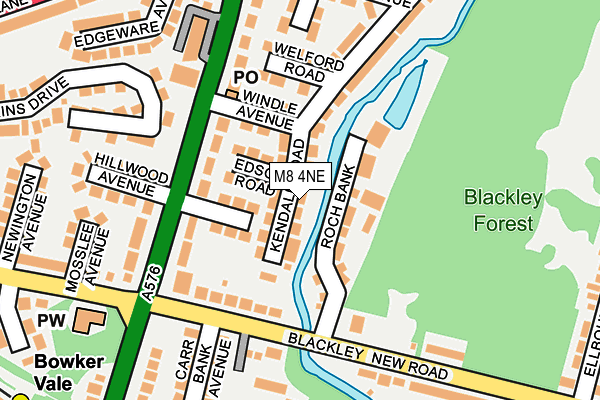 M8 4NE map - OS OpenMap – Local (Ordnance Survey) M8 4NE map - OS OpenMap – Local (Ordnance Survey)